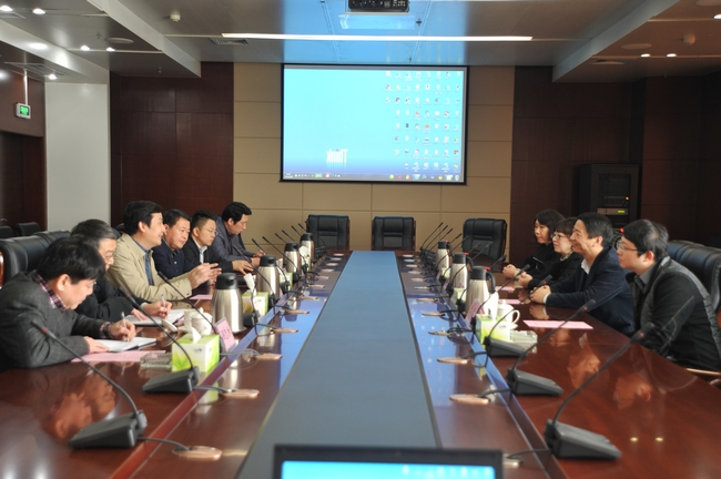 普天信息技术研究院陶雄强一行到济矿集团调研