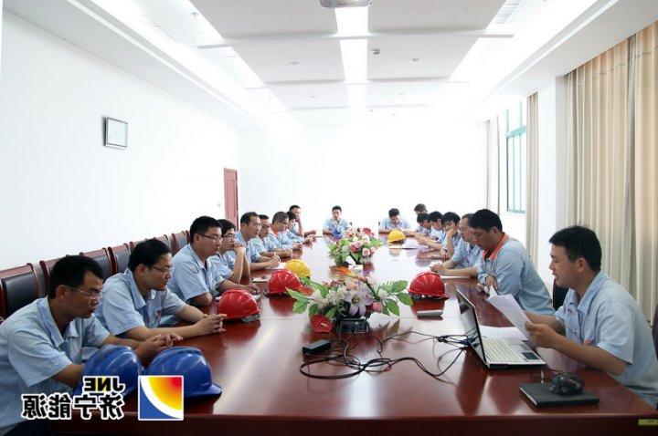 济矿民生热能公司开展防汛应急演习