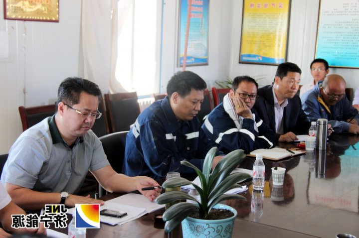 张广宇到陕西中太公司检查指导工作