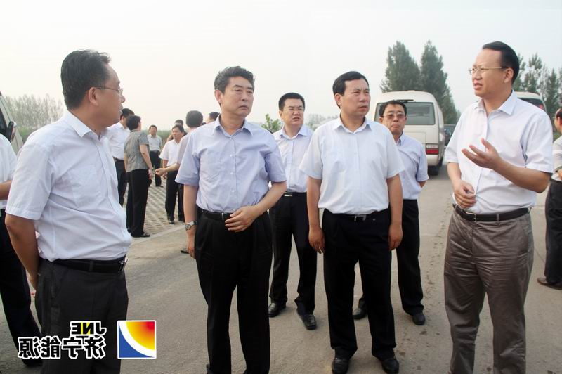 山东省副省长邓向阳到金威煤电调研