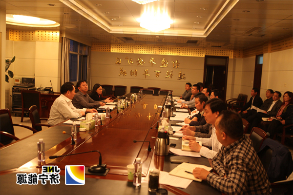 闵维参加阳城煤电2015年度领导班子民主生活会