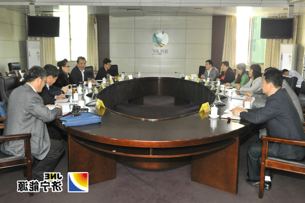 省委讲师团到运河煤矿调研督导