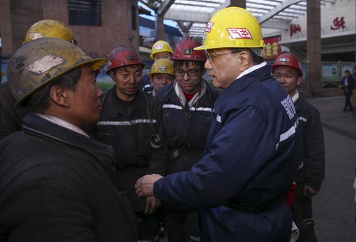 李克强一句“煤亮子”鼓励，山西官地矿工们变身“双创”秀才