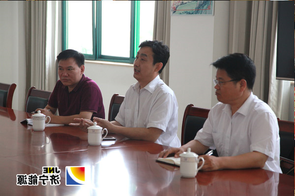 虢洪增一行到民生热能调研指导工作