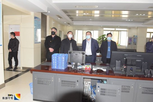 李福东到霄云煤矿检查疫情防控及复工复产工作