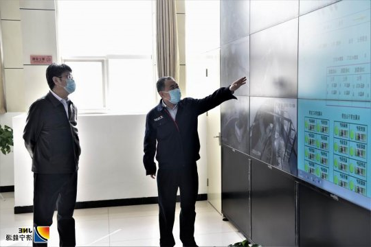 刘明带队到金桥煤矿检查指导工作