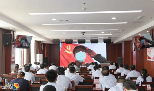 集团公司“百舸争流新时代，勇立潮头党旗红”微党课大赛隆重举行