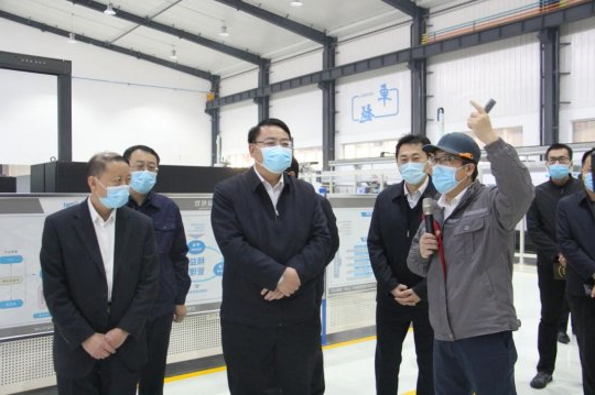 远义彬到济宁能源精密制造产业园调研指导工作