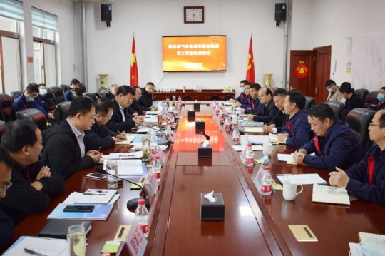 张胜明带队到金桥煤矿进行复产验收