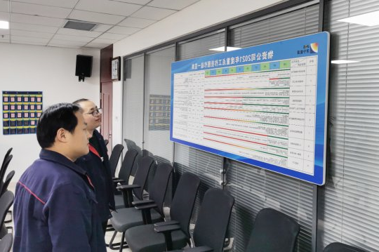 物资公司：“挂图作战”推进全年各项工作