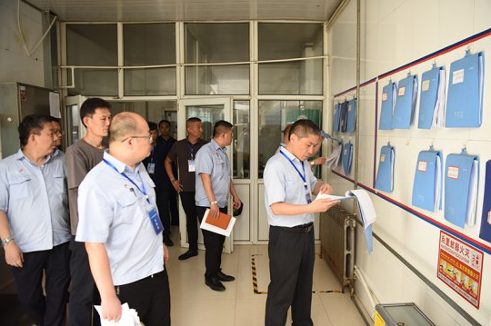 集团公司职工代表专题巡视组到金桥煤矿巡视指导工作