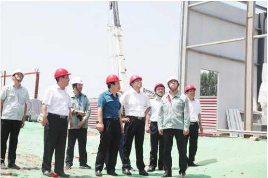 重点项目攻坚丨阳城2号井混合井井架组立工作圆满完成