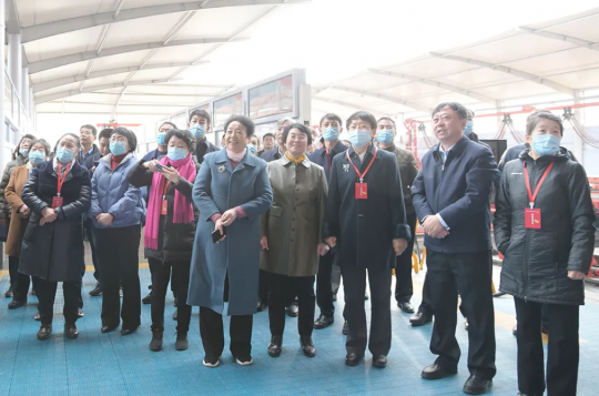 王随莲到梁山港调研考察企业高质量发展情况