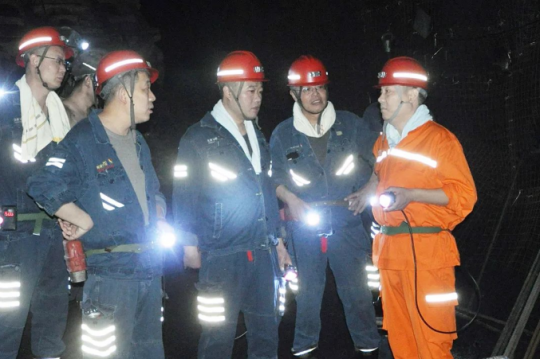 张广宇到花园煤矿检查指导安全生产和疫情防控工作