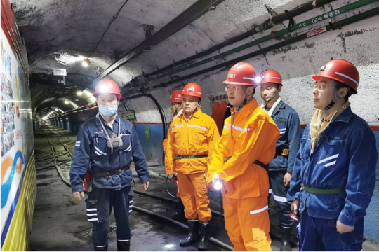 济宁能源安全生产标准化对标学习现场会在义桥煤矿召开