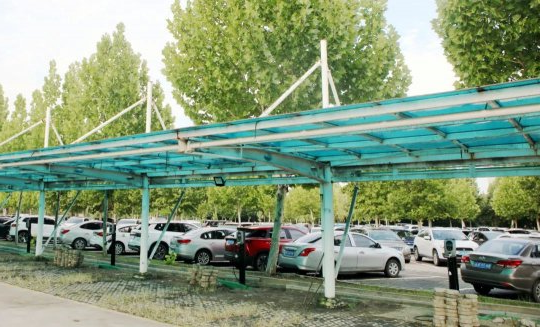 我为职工办实事丨阳城煤电新增20个充电桩成功试运行