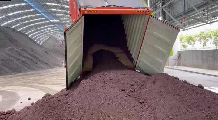 铁矿石“集改散”，济宁港航集装箱业务迎来新突破